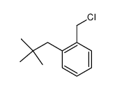 2-(2,2-Dimethylpropyl)benzyl chloride结构式