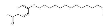 1-(4-tetradecoxyphenyl)ethanone结构式