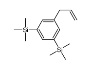 trimethyl-(3-prop-2-enyl-5-trimethylsilylphenyl)silane Structure