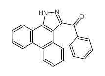 2H-phenanthro[9,10-c]pyrazol-3-yl(phenyl)methanone结构式