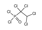 1,1,2,2-tetrachlorethanphosphonsaeuredichlorid Structure