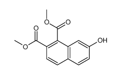 dimethyl 7-hydroxynaphthalene-1,2-dicarboxylate结构式