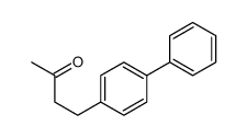 4-(4-phenylphenyl)butan-2-one Structure