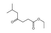 ethyl 6-methyl-4-oxoheptanoate结构式