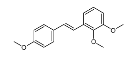 trans-2,3,4'-trimethoxystilbene结构式