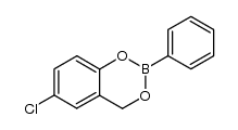 6-chloro-2-phenyl-4H-1,3,2-benzodioxaborin结构式