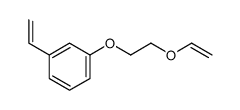 1-(2-ethenoxyethoxy)-3-ethenylbenzene Structure