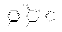 Urea, N-(3-fluorophenyl)-N-[3-(2-furanyl)-1-methylpropyl]- (9CI) Structure