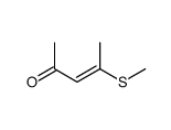 (E)-4-methylsulfanylpent-3-en-2-one Structure