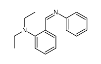 N,N-diethyl-2-(phenyliminomethyl)aniline结构式