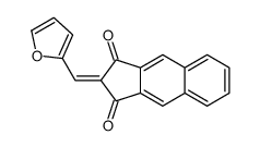 2-(furan-2-ylmethylidene)cyclopenta[b]naphthalene-1,3-dione Structure