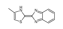 2-(benzimidazol-2-ylidene)-4-methyl-3H-1,3-thiazole Structure