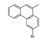 3-bromo-10-methylphenanthrene结构式