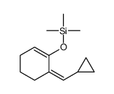 [6-(cyclopropylmethylidene)cyclohexen-1-yl]oxy-trimethylsilane Structure