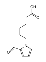 6-(2-formylpyrrol-1-yl)hexanoic acid Structure