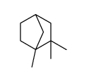 3,3,4-trimethylbicyclo[2.2.1]heptane结构式