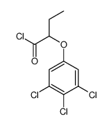 2-(3,4,5-trichlorophenoxy)butanoyl chloride结构式