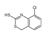 8-chloro-1,4-dihydro-3,1-benzothiazine-2-thione Structure