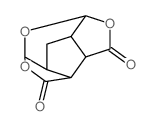 tetrahydro-3,5-cyclo-difuro[2,3-b,3',2'-e]pyran-2,6-dione Structure