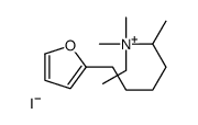 ethyl-[6-(furan-2-yl)hexan-2-yl]-dimethylazanium,iodide结构式