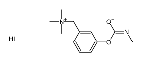 trimethyl-[[3-(methylcarbamoyloxy)phenyl]methyl]azanium,iodide Structure