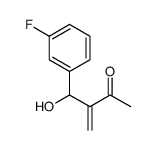3-[(3-fluorophenyl)-hydroxymethyl]but-3-en-2-one Structure