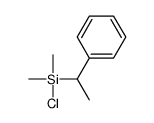 chloro-dimethyl-(1-phenylethyl)silane结构式