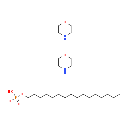 dimorpholinium hexadecyl phosphate结构式