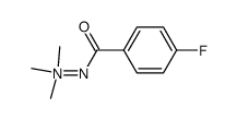 N-Trimethylammonio-p-fluorbenzamidat Structure