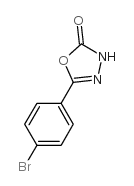 1,3,4-OXADIAZOL-2(3H)-ONE, 5-(4-BROMOPHENYL)- picture