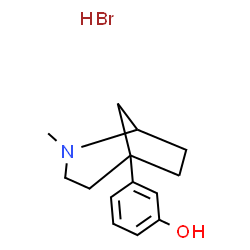 5-(3-hydroxyphenyl)-2-methyl-2-azabicylo(3.2.1)octane picture