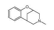 3,4,5,6-Tetrahydro-4-methyl-2,6-methano-2H-1,4-benzoxazocine结构式