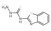 Hydrazinecarbothioamide, N-2-benzothiazolyl- (9CI)结构式