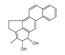 trans-3-Methyl-4,5-dihydrocholanthrene-4,5-diol structure