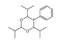 5-phenyl-2,4,6-tri(propan-2-yl)-1,3,5-dioxaphosphinane结构式