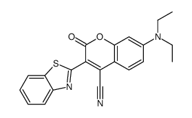 3-(benzothiazol-2-yl)-7-(diethylamino)-2-oxo-2H-1-benzopyran-4-carbonitrile picture