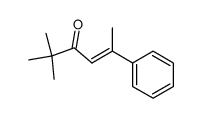 (Z)-2,2-Dimethyl-5-phenyl-hex-4-en-3-one Structure