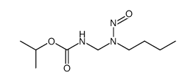 [(butyl-nitroso-amino)-methyl]-carbamic acid isopropyl ester Structure