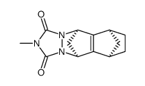 (5R,6S,9R,10S)-2-methyl-5,6,7,8,9,10-hexahydro-1H-5,10:6,9-dimethano[1,2,4]triazolo[1,2-b]phthalazine-1,3(2H)-dione Structure