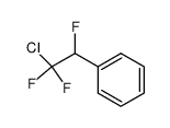 2-chloro-1-phenyl-1,2,2-trifluoroethane Structure