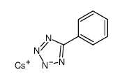 cesium salt of 5-phenyltetrazole Structure