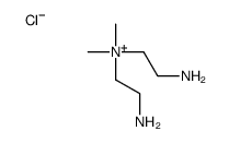 bis(2-aminoethyl)-dimethylazanium,chloride结构式