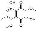 3,8-Dihydroxy-2,5-dimethoxy-6-methyl-1,4-naphthalenedione structure