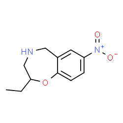 1,4-Benzoxazepine,2-ethyl-2,3,4,5-tetrahydro-7-nitro-(9CI)结构式