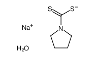 1-Pyrrolidinecarbodithioic acid, sodium salt, dihydrate picture