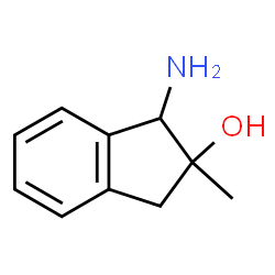 1H-Inden-2-ol,1-amino-2,3-dihydro-2-methyl-结构式