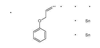 trimethyl-(3-phenoxy-1-trimethylstannylprop-1-enyl)stannane Structure