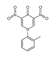 3,5-dinitro-1-(o-tolyl)pyridin-4(1H)-one Structure