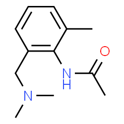 Acetamide, N-[2-[(dimethylamino)methyl]-6-methylphenyl]- (9CI) structure