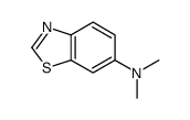 6-Benzothiazolamine,N,N-dimethyl-(9CI) structure